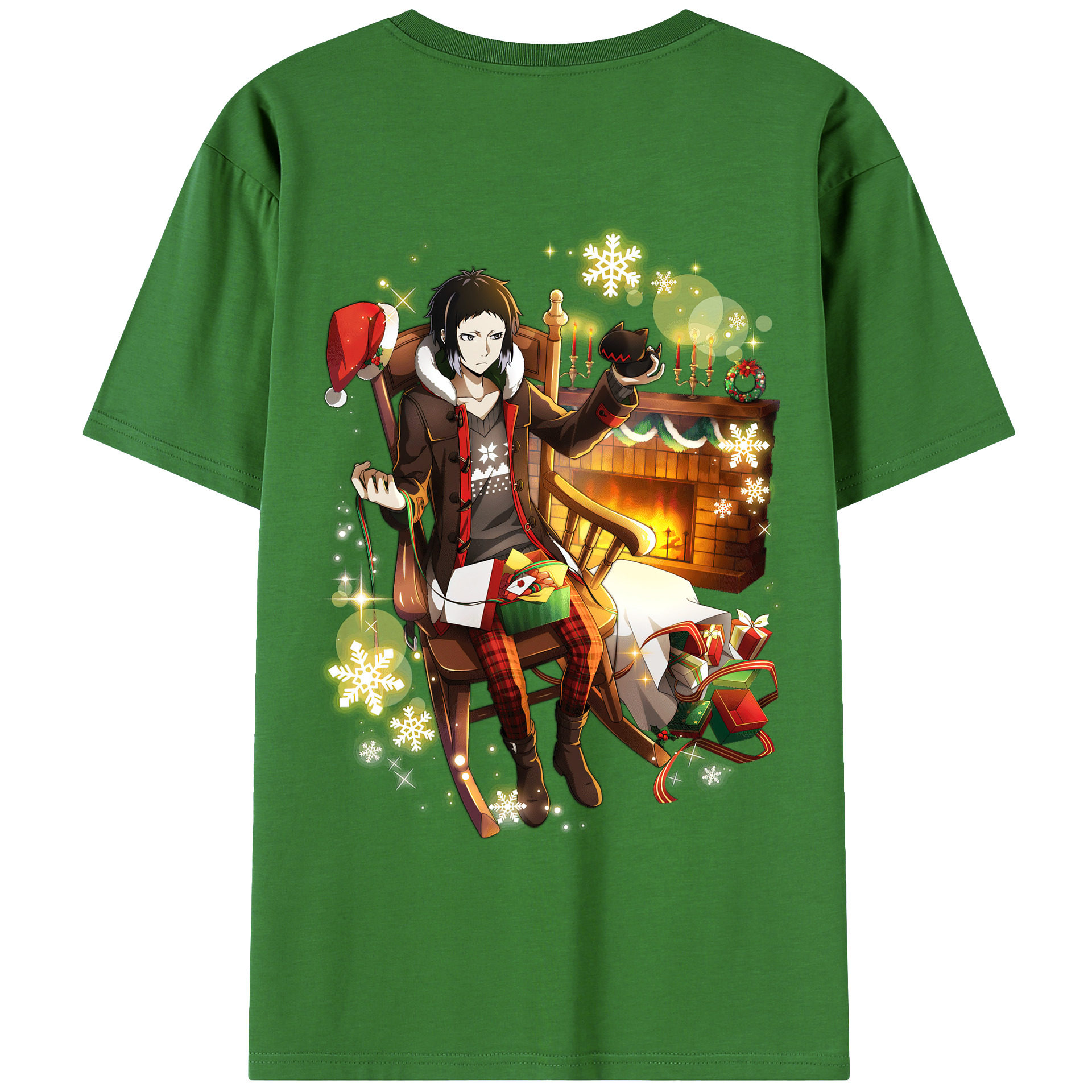（画像用） 文豪ストレイドッグス Bungo Stray Dogs レディース半袖Tシャツ(バックプリント)